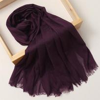 Prabangus Moteriškas Mados Šalikas 180*100Cm Vienspalvis Lino Šilko Skara Vasarinės Moteriškos Bandanos Pashmina Foulard Hijabas 180x100cm black