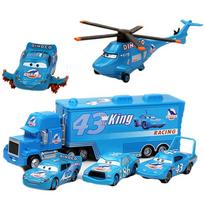 Pixar Ratai 3 2 Žaibas Makvynas Karalius Čikas Hiksas Makas Dėdė gaisrinė Lydinio liejimo žaislinis automobilis vaikiška dovana berniuko žaislas blue