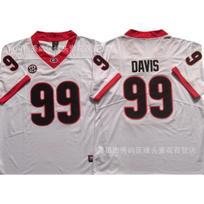 NCAA college football jersey Bulldogs Georgia Bulldogs embroidery spot custom XXXL