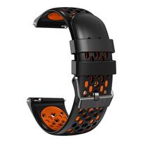 Silicone Bracelet For Polar Vantage M/M2 Smart Watch Band For Polar Grit X/X Pro Soft Strap 22mm Sport Wrist Band Accessories For Grit X Pro Titan black