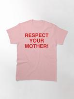 Harry Styles Respect Your Mother Harry Styles Red Classic T-Shirt S šviesiai rausvos spalvos