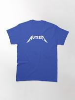 Metallica Autizmas Klasikinis Marškinėlis M mėlyna