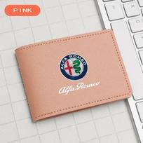 Car Sticker For Alfa Romeo 159 147 Auto Driver License Bag Car Driving Documents Card Holder Wallet For Alfa Romeo Giulia Stelvi SY1 beige