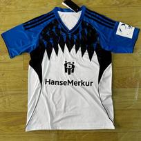 25-26 Fan Edition Hamburgas Namų trumpomis rankovėmis Futbolo marškinėliai S-4XL M balta