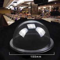 5 pcs or 10pcs set 6inch Japanese Sushi Melamine Dish Rotary Sushi Plate Round Conveyor Belt Sushi Serving Dessert fruit tray 5 pcs set gray