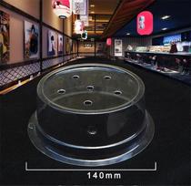5 pcs or 10pcs set 6inch Japanese Sushi Melamine Dish Rotary Sushi Plate Round Conveyor Belt Sushi Serving Dessert fruit tray 5 pcs set