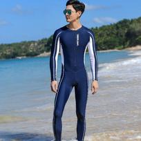 Vyriškas viso kūno UV apsaugos rash guard ilgomis rankovėmis maudymosi kostiumas greitai džiūstantis nardymo hidrokostiumas banglenčių sportui plaukimui M