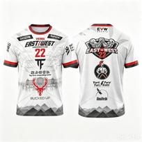 Rytas Prieš Vakarus Serija 25 Armwrestling T-shirt Gerbėjams Kvėpuojanti Sportinė Maikutė Vyriška Kvėpuojanti Greitai Džiūstanti Fitneso Salės Maikutės 3XL white