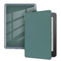 10/11 kartos M2L3EK C2V2L3 dėklas-folio Kindle Paperwhite 1/2/3/4/5 2024 PQ94WIF 2018 KPW4 tamsiai žalia spalva