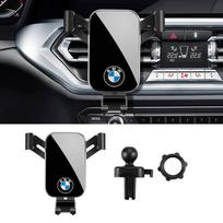 360° Besisukantis automobilio oro ventiliacijos angos telefono laikiklis Mobilus laikiklis BMW E46 E60 E90 E39 E87 E36 E92 E70 E91 X3 X5 X1 X2 X4 X6 X7 gray