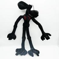55Cm Siren Head Plush Toy Sirenhead Soft Stuffed Doll Horror Character Figures Peluches Toy For Children Birthday Christmas Gift black