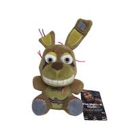 **Penkios nakvynės pas Freddy Fnaf Mielos pliušinės žaislinės Žaidimo lėlė Bonnie Meškinas Foxy Animacinis kimštas lėles Freddy žaislas Dovanos**
