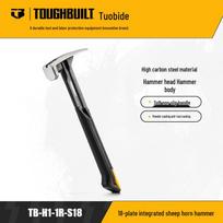 TOUGHBUILT Magnetinis vinies laikiklis, plaktukas-kaltas, 16/18 oz, TB-H1-1R-S16/S18