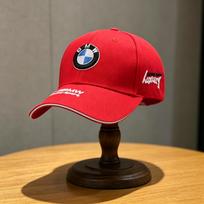 BMW Motorsport Emblema Lauko Vasaros Sportinė Kepurė Siuvinėjimas Beisbolo Kepuraitė Pavasaris Ruduo Lauko Apsaugos Nuo Saulės Kepurė Interjero Lipdukas red