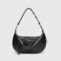 2026 Summer Women's Crescent Moon Crossbody Bag: Lazy Oval Shoulder & Underarm Handbag Size: 34X8.5X12 juoda