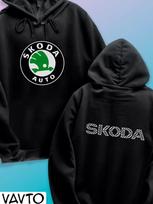 Hoodie prekės ženklas Auto Skoda Skoda L black
