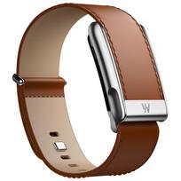 Suitable for Whoop 5.0 Mg Wristband Straps W Logo Leather PU Black Whoop Sports Replacement Strap Metal Whoop5.0 Straps beige