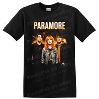 Paramore Alternative Rock Band Portrait Graphic T Shirt Concert Music Fan Tee XXL black