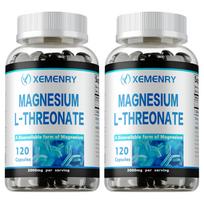 Xemenry - 2000 mg L-treonato magnio - Smegenys, miego sveikata 120*2