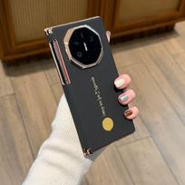 Huawei mateXTs dual-axis folding mobile phone case, the new Huang Caishen extraordinary master anti-drop  case is suitable for Huawei mate xts/xt extraordinary master black