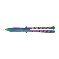 Boker Magnum Balisong Rainbow 06EX401 Drugelio peilis