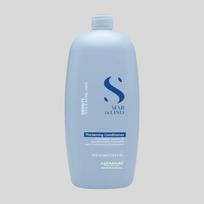 Alfaparf Milano Semi Di Lino Density Thickening Conditioner kondicionierius ploniems plaukams, 1000 ml