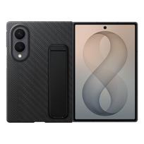 XF971SBE karboninis dėklas su stovu Samsung Galaxy Fold 8, juodas