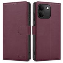 Tech-Protect Wallet case for Xiaomi Redmi Note 17 Pro Max 5G - burgundy