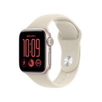 Išmanusis laikrodis APPLE Watch SE 3 GPS+Cellular 40mm Starlight Aluminium/Sand Sport Band - S/M