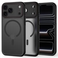 Matinis dėklas Tech-Protect Magcam Magsafe telefonui Apple Iphone 17 PRO / 18 PRO BLACK/RED