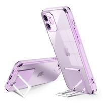 Apsauginis dėklas Tel Protect Kickstand Luxury, skirtas iPhone 11 Pro Max, violetinės spalvos