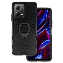 „Ring Armor“ apsauginis dėklas, skirtas Xiaomi Redmi Note 12 5G / Poco X5, juodas