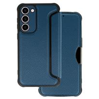 „Razor Carbon“ apsauginis dėklas, skirtas Samsung Galaxy S23 Plus, tamsiai mėlynas
