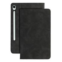 „Smart Book“ magnetinis dėklas apsaugai, skirtas SAMSUNG GALAXY TAB S9 FE PLUS/S9 FE PLUS 5G, juodas