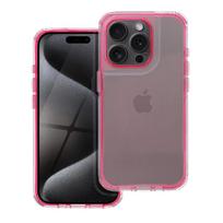 Apsauginis dėklas MATRIX skaidrus, skirtas IPHONE 16 Pro, pudros rožinė