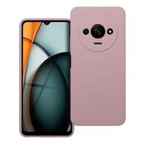 Apsauginis dėklas SILICONE 2 mm, skirtas XIAOMI REDMI A3 4G, smėlio rožinės spalvos