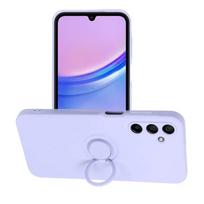 Apsauginis dangtelis SILICONE RING, skirtas SAMSUNG A15 5G / A15 4G, violetinis