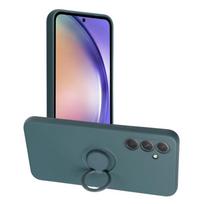 Apsauginis dėklas SILICONE RING, skirtas SAMSUNG A54 5G, žalias