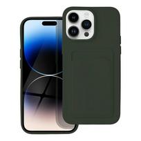 Apsauginis dėklas CARD, skirtas IPHONE 14 Pro Max, žalias