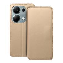 DUAL POCKET apsauginis dėklas, skirtas XIAOMI Redmi Note 13 Pro 4G auksinės spalvos