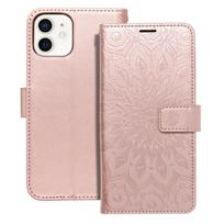 MEZZO apsauginis dėklas, skirtas iPhone 12 / 12 Pro, mandala rose gold