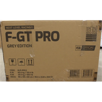 IŠPARDAVIMAS. | F-GT Pro Formula and GT Grey Edition | Racing Simulator Cockpit | Steel | Grey | PAŽEISTA PAKUOTĖ AND MANUAL, SUBRĖŽTAS, MOUNTING MARKS, NĖRA VARŽTŲ (M6 16MM, M8 80MM), WASHERS (M6) AND ALLEN KEYS (4, 5, 6MM) | 24 month(s) | NLR-R002SO