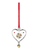 Holmegaard - Ann-Sofi Romme Annual Christmas Heart 2026 Small Clear - Kalėdiniai aksesuarai - Nude