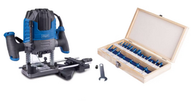 Scheppach WRT1200 Rankinė elektrinė freza 1200W