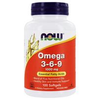 NOW Foods Omega 3-6-9 (250 kaps.)
