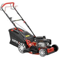 Yato benzinu varomas savaeigės vejapjovės YT-85525, 460 mm, 2.4 kW, 139 cm³, LONCIN LC1P65FE, 62 l, 25-75 mm, 8 pakopų, 4-in-1