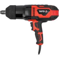 Yato elektrinis smūginis veržliasukis YT-82025, 1200W, 2000Nm, 230V, 1900min⁻¹, 3/4" 19mm, 4m laidas, IPX0, II klasė