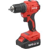 Yato Gręžtuvas YT-8277905, 18V, 45Nm, 2x2000mAh, 13mm, 0-500/0-1450 min⁻¹, be šepetėlių, Li-Ion, įkrovimo indikatorius