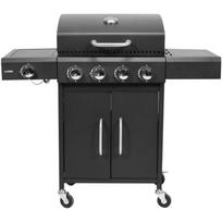 Lund dujų grilis TORNE 99647, 14.4kW, 1110x528x1016mm, 1048g/h, 37mbar, 5 degikliai, 2 grotelės, termometras, ratukai