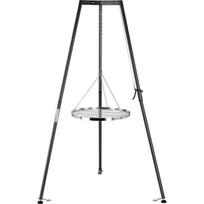 Yato anglių grilis YG-20330, 66cm, 128x128x216cm, 304 nerūdijančio plieno grotelės, reguliuojamas aukštis, nešiojamas, apvalus